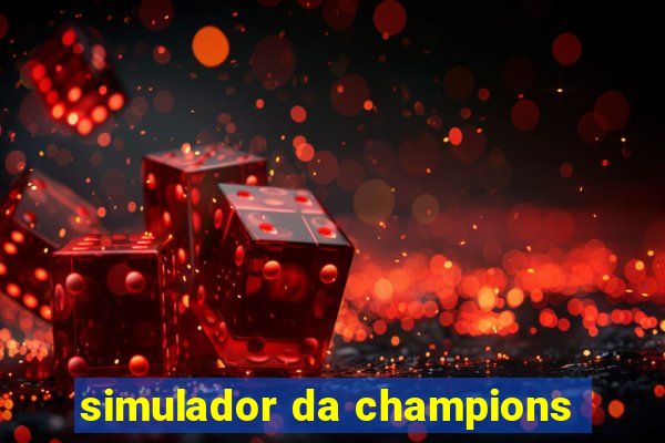 simulador da champions